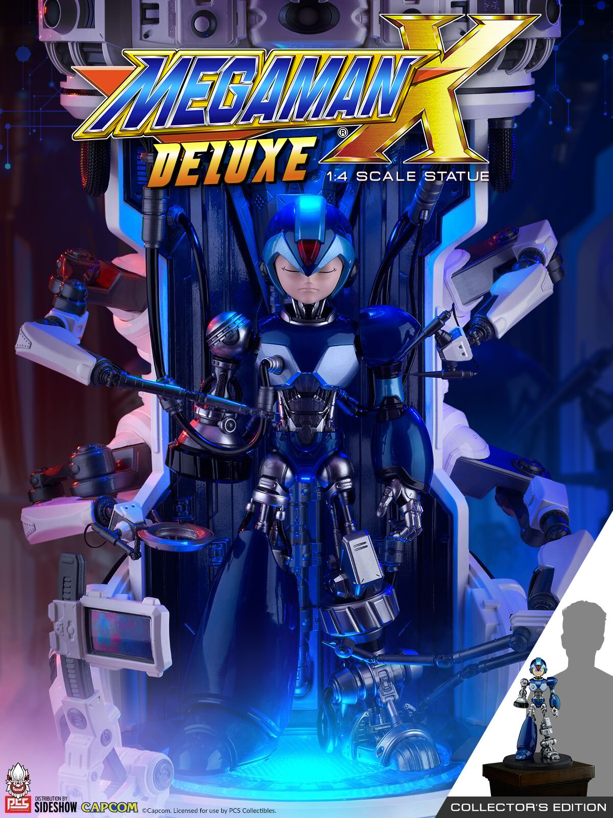 Rockman X - X - 1/4 - Deluxe Version (Premium Collectibles Studio, Sideshow Collectibles) photo 26