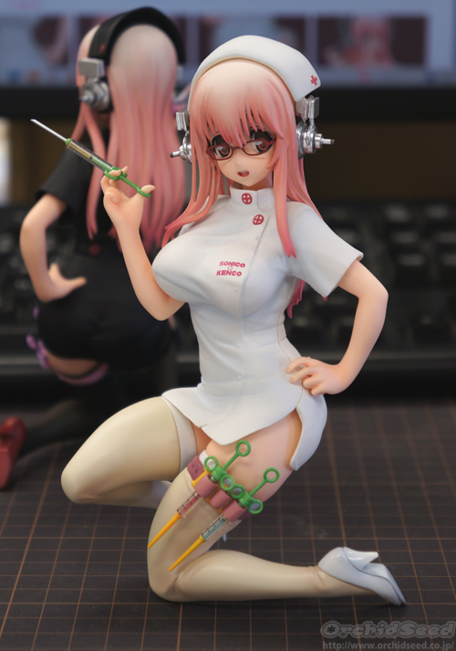 SoniComi (Super Sonico) - Sonico - 1/7 - Shouakuma Nurse ver. (Orchid Seed) photo 2