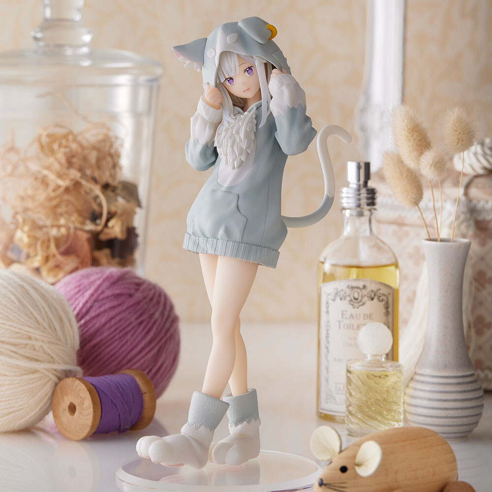 Re:Zero kara Hajimeru Isekai Seikatsu - Emilia - SPM Figure - Dai Seirei Puck (SEGA) photo 3
