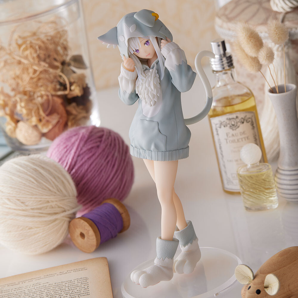 Re:Zero kara Hajimeru Isekai Seikatsu - Emilia - SPM Figure - Dai Seirei Puck (SEGA) photo 7