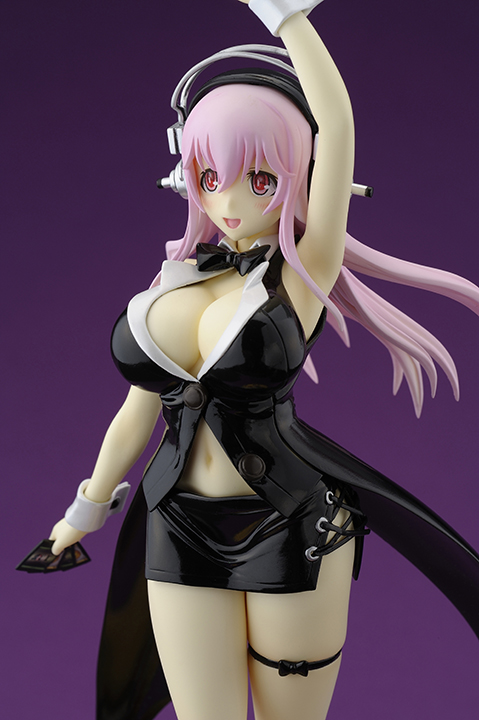 Nitroplus Card Masters - Sonico - 1/8 - Dealer Costume ver. (Amakuni, Hobby Japan)