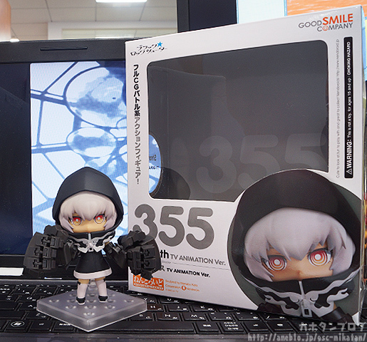 Black ★ Rock Shooter - Strength - Nendoroid (#355) - TV Animation Ver. (Good Smile Company) photo 30
