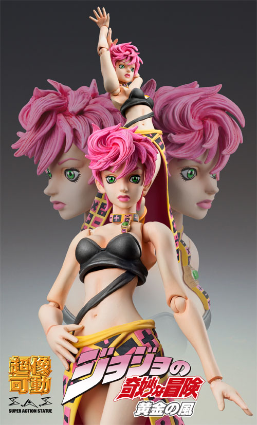 Jojo no Kimyou na Bouken - Ougon no Kaze - Trish Una - Super Action Statue  (#54) (Medicos Entertainment) photo 5