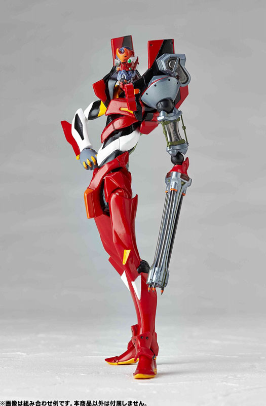 Evangelion Shin Gekijouban: Q - EVA-08 - Evangelion Evolution (EV-012) - Revoltech (No.134) - Alpha (Kaiyodo)