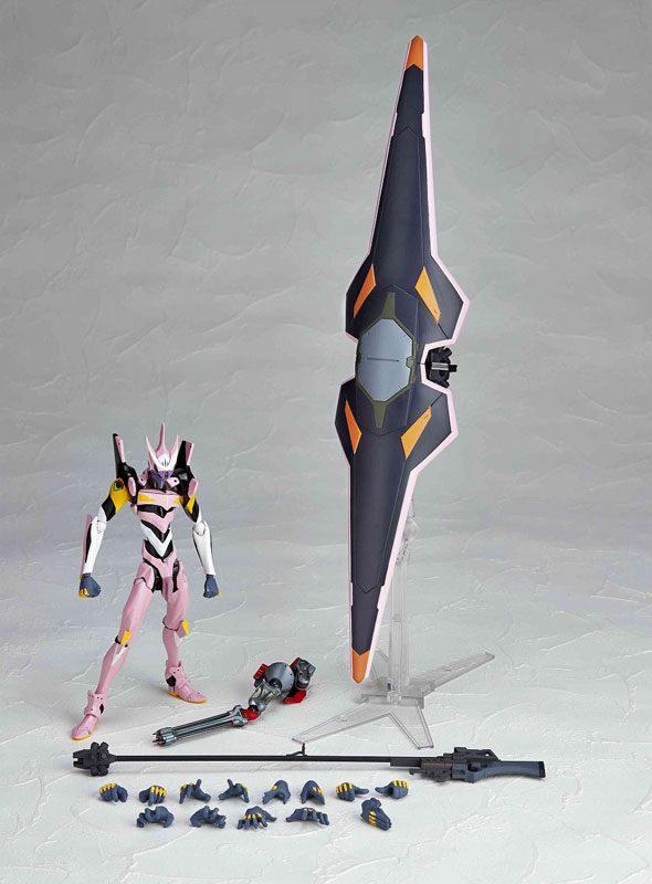 Evangelion Shin Gekijouban: Q - EVA-08 - Evangelion Evolution  (EV-012) - Revoltech  (No.134) - Alpha (Kaiyodo)