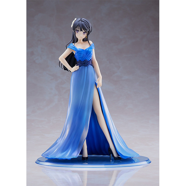 Seishun Buta Yarou wa Bunny Girl Senpai no Yume wo Minai - Sakurajima Mai - 1/7 - Color Dress ver. (Aniplex, Wing) photo 4