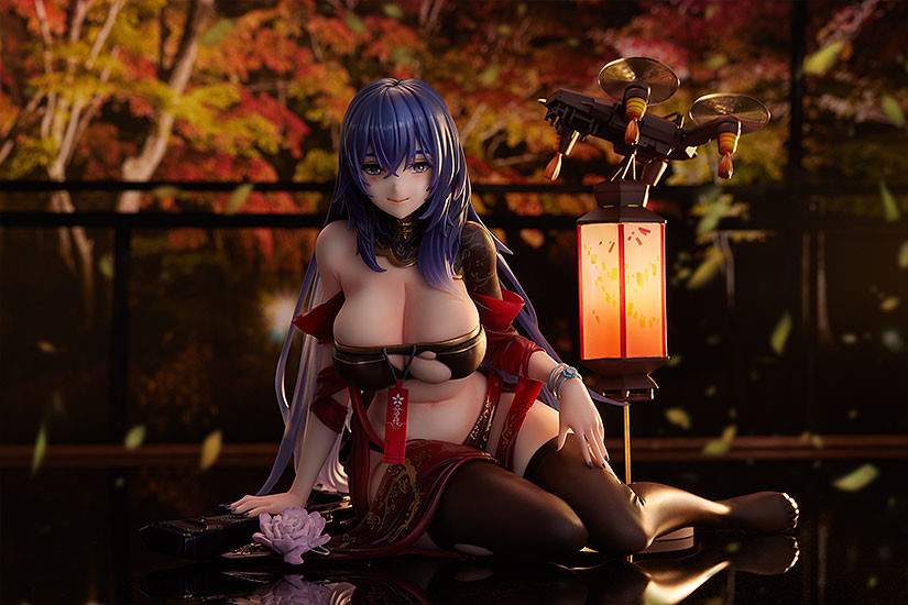 Girls' Frontline - DP-12 - 1/6 - Echeveria Lantern, Crimson (Phat Company)