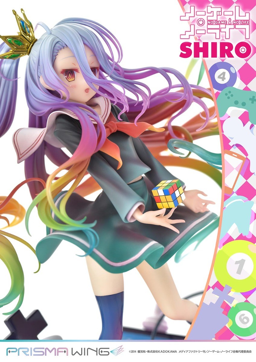 No Game No Life - Shiro - Prisma Wing  (PWNGNL-01P) - 1/7 (Prime 1 Studio) photo 6