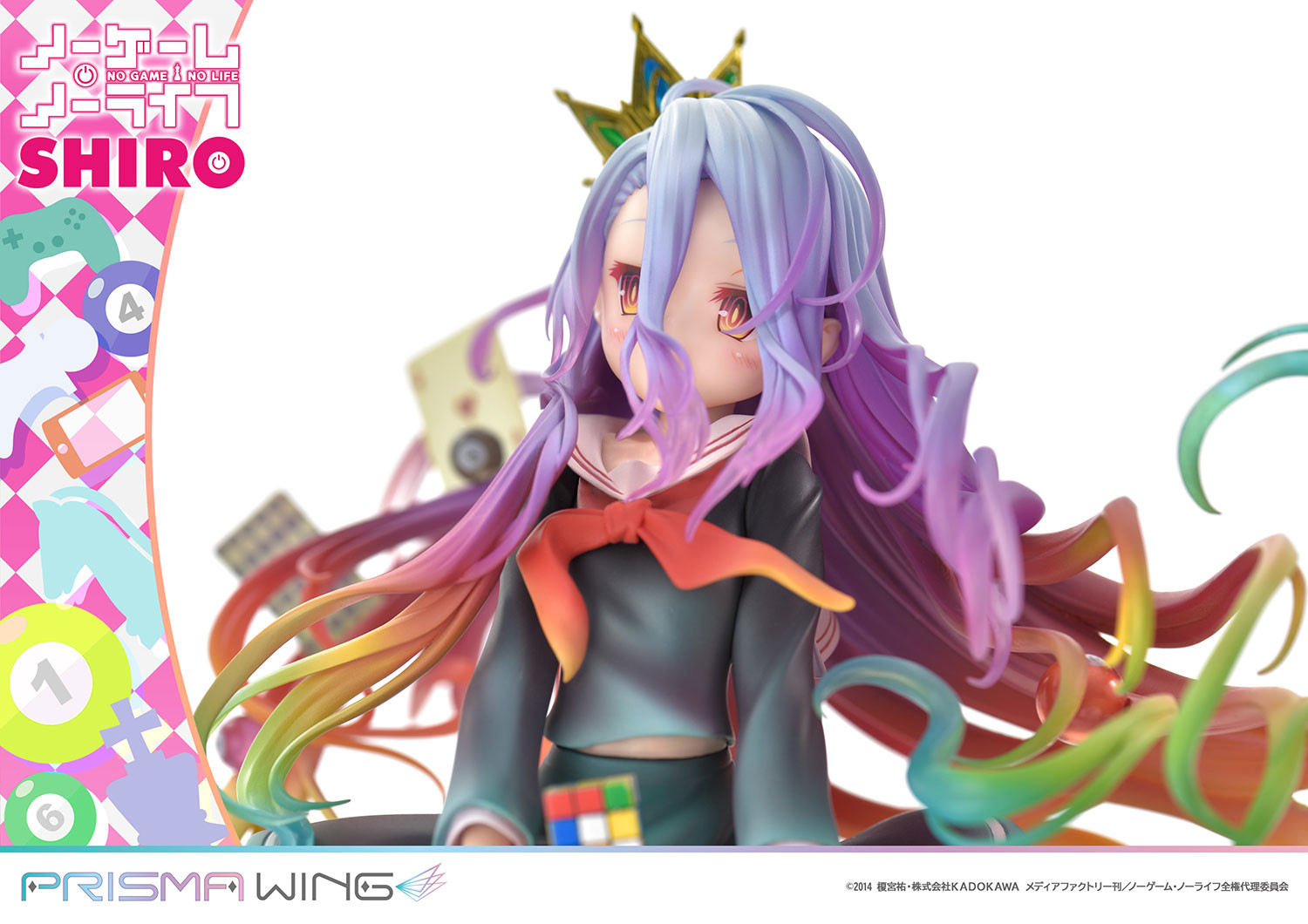 No Game No Life - Shiro - Prisma Wing  (PWNGNL-01P) - 1/7 (Prime 1 Studio) photo 8