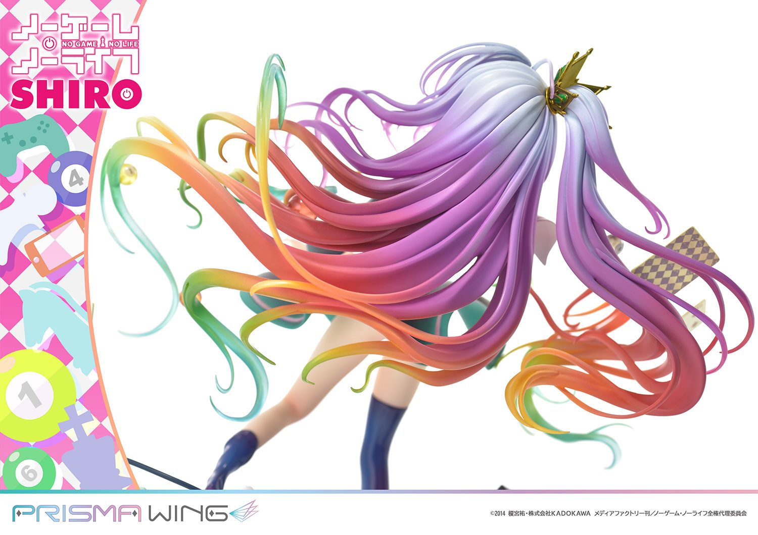 No Game No Life - Shiro - Prisma Wing  (PWNGNL-01P) - 1/7 (Prime 1 Studio) photo 9