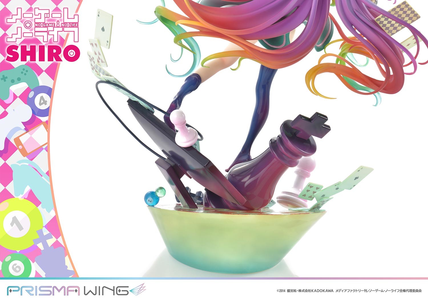 No Game No Life - Shiro - Prisma Wing  (PWNGNL-01P) - 1/7 (Prime 1 Studio) photo 10