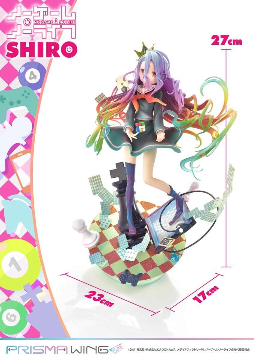 No Game No Life - Shiro - Prisma Wing  (PWNGNL-01P) - 1/7 (Prime 1 Studio) photo 12