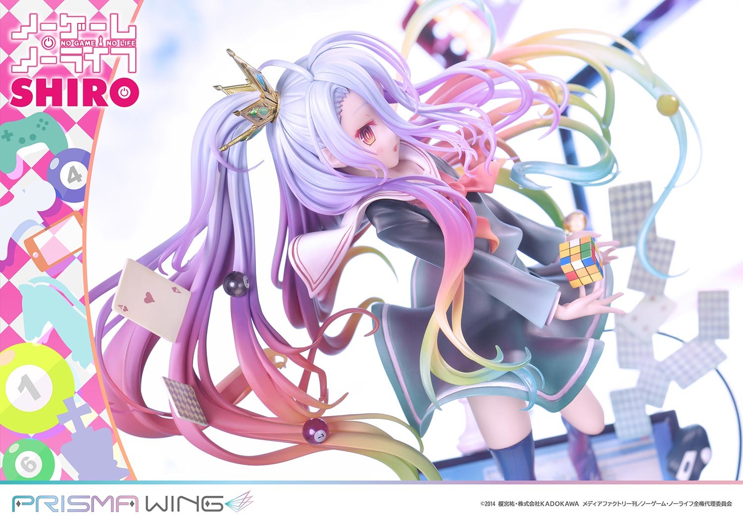 No Game No Life - Shiro - Prisma Wing  (PWNGNL-01P) - 1/7 (Prime 1 Studio) photo 14