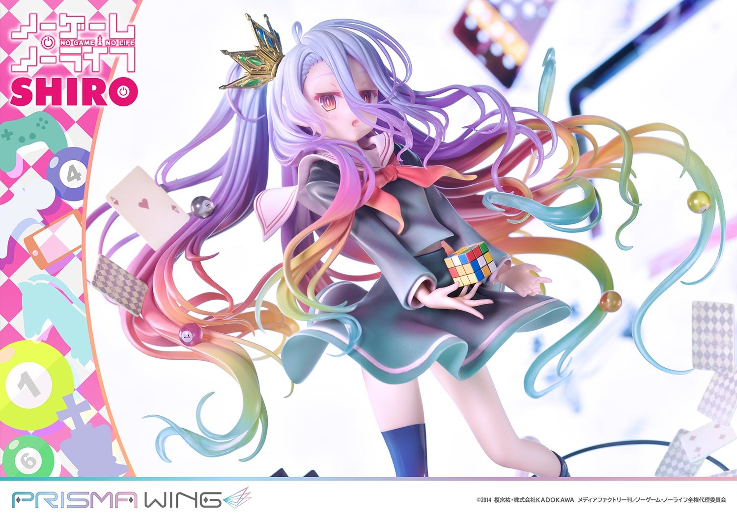 No Game No Life - Shiro - Prisma Wing  (PWNGNL-01P) - 1/7 (Prime 1 Studio) photo 15