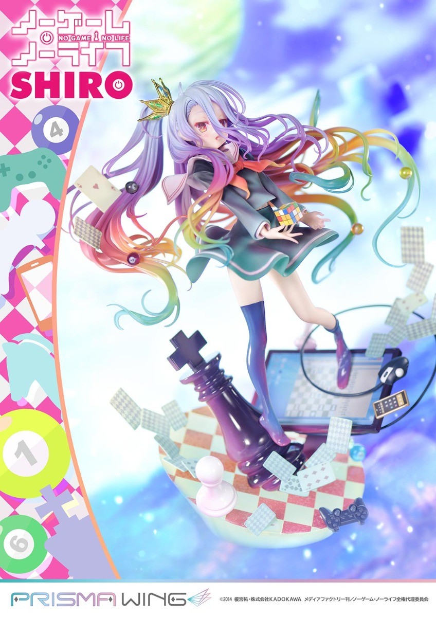 No Game No Life - Shiro - Prisma Wing  (PWNGNL-01P) - 1/7 (Prime 1 Studio) photo 17