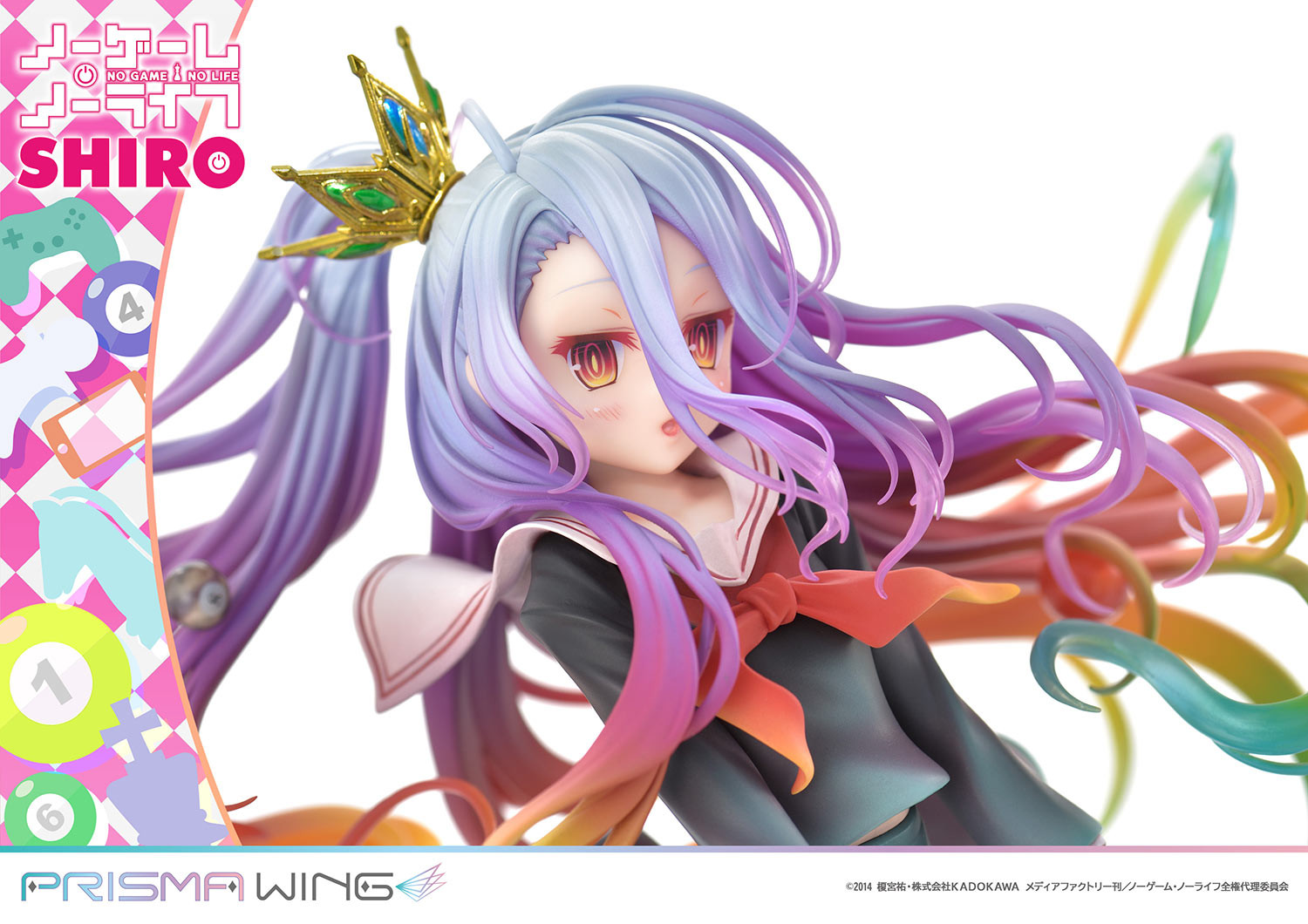 No Game No Life - Shiro - Prisma Wing  (PWNGNL-01P) - 1/7 (Prime 1 Studio) photo 22
