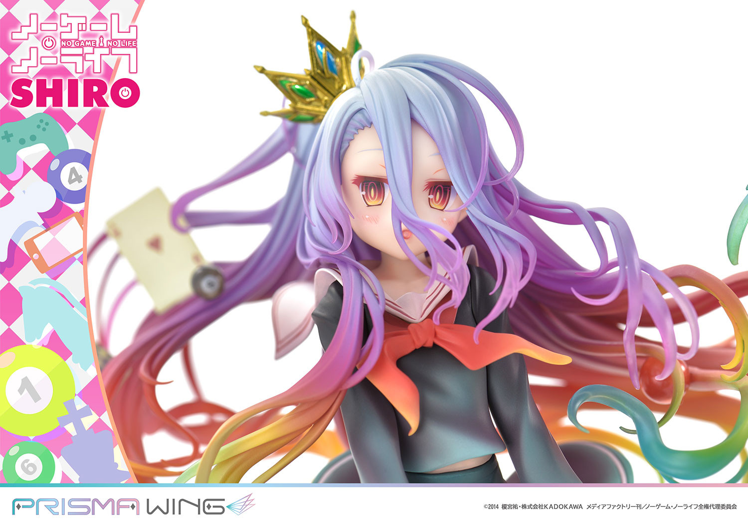 No Game No Life - Shiro - Prisma Wing  (PWNGNL-01P) - 1/7 (Prime 1 Studio) photo 23