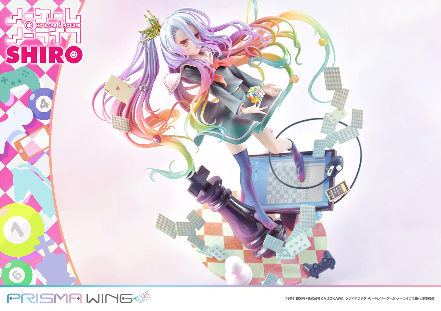 No Game No Life - Shiro - Prisma Wing  (PWNGNL-01P) - 1/7 (Prime 1 Studio) photo 31