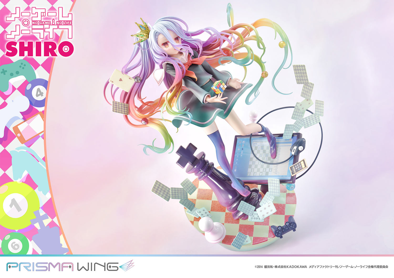 No Game No Life - Shiro - Prisma Wing  (PWNGNL-01P) - 1/7 (Prime 1 Studio) photo 32