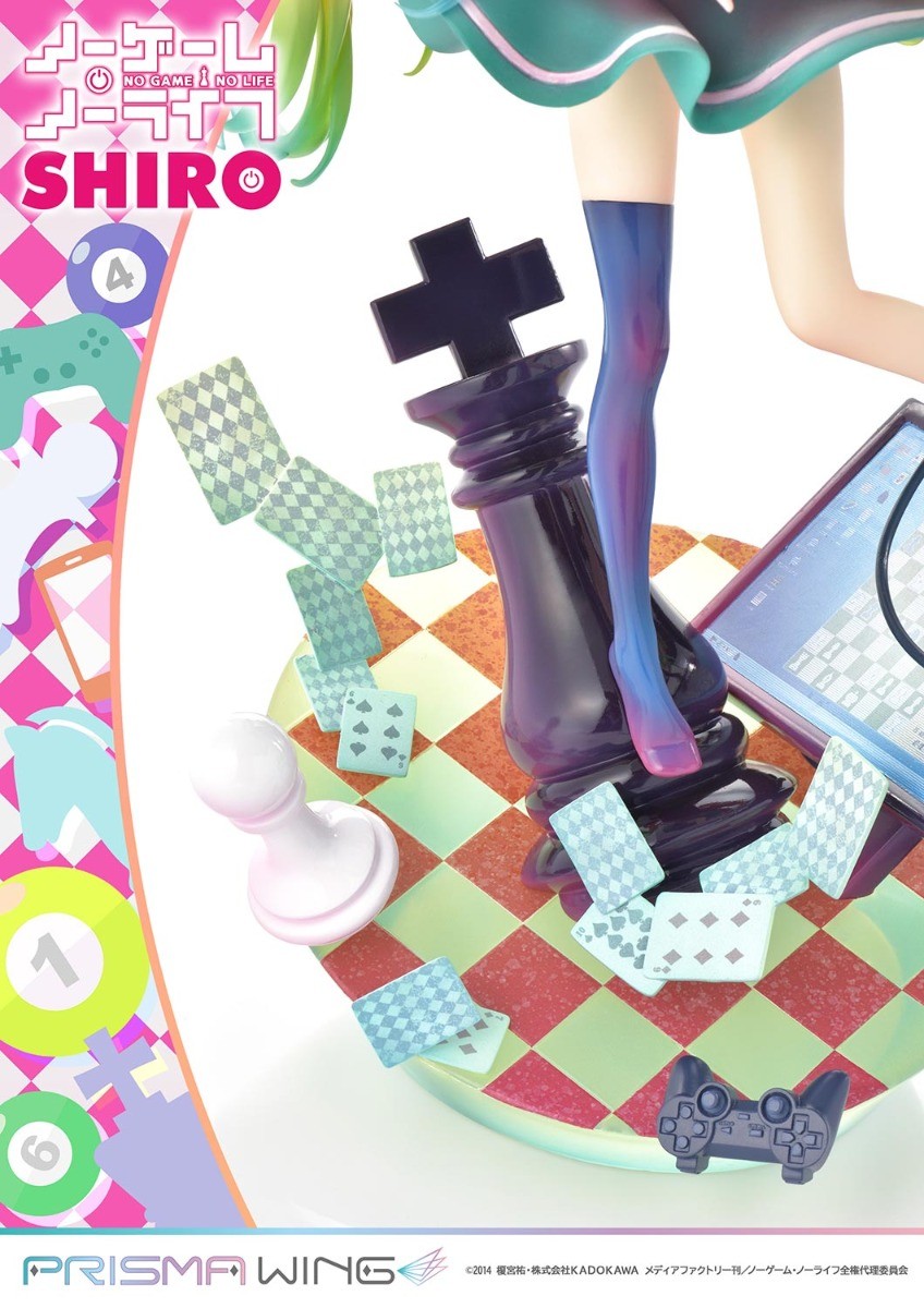 No Game No Life - Shiro - Prisma Wing  (PWNGNL-01P) - 1/7 (Prime 1 Studio) photo 36