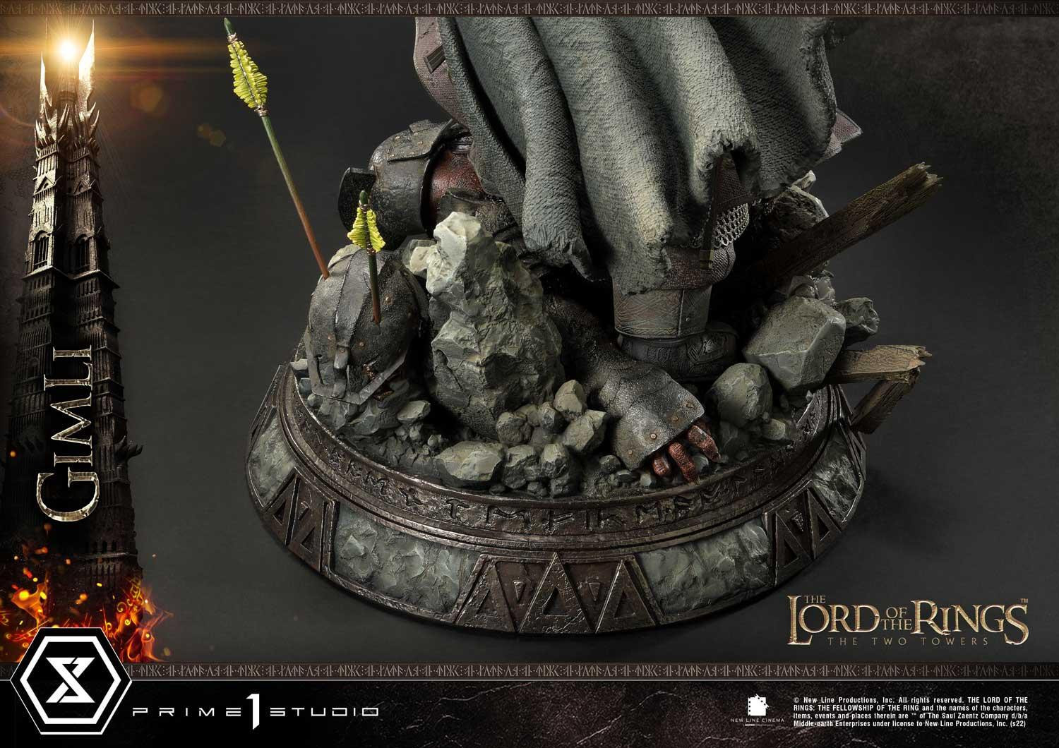 Lord of the Rings: The Two Towers - Gimli - Uruk-hai - Premium Masterline (PMLOTR-09) - 1/4 (Prime 1 Studio) photo 25