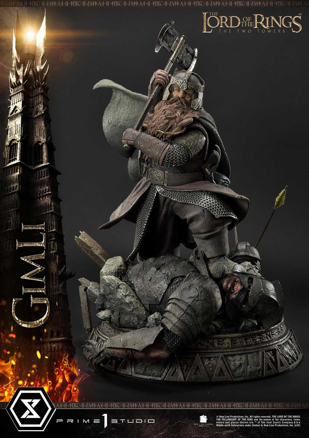 Lord of the Rings: The Two Towers - Gimli - Uruk-hai - Premium Masterline (PMLOTR-09) - 1/4 (Prime 1 Studio) photo 30