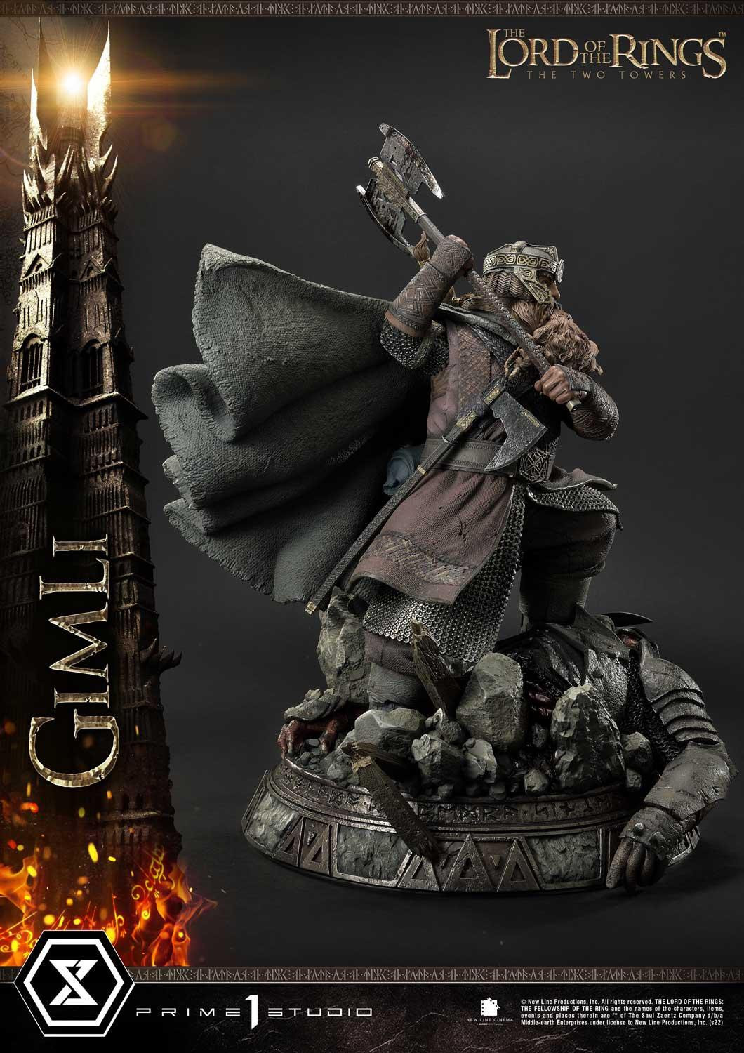 Lord of the Rings: The Two Towers - Gimli - Uruk-hai - Premium Masterline (PMLOTR-09) - 1/4 (Prime 1 Studio) photo 33