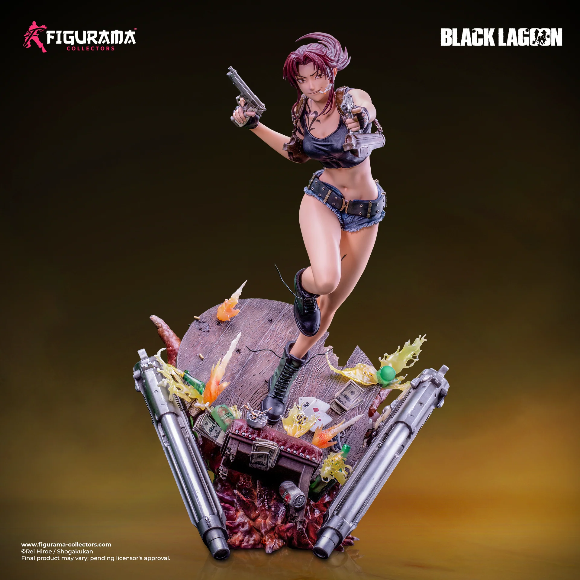 Black Lagoon - Revy - Elite Solo Statue - 1/4 (Figurama Collectors) photo 2