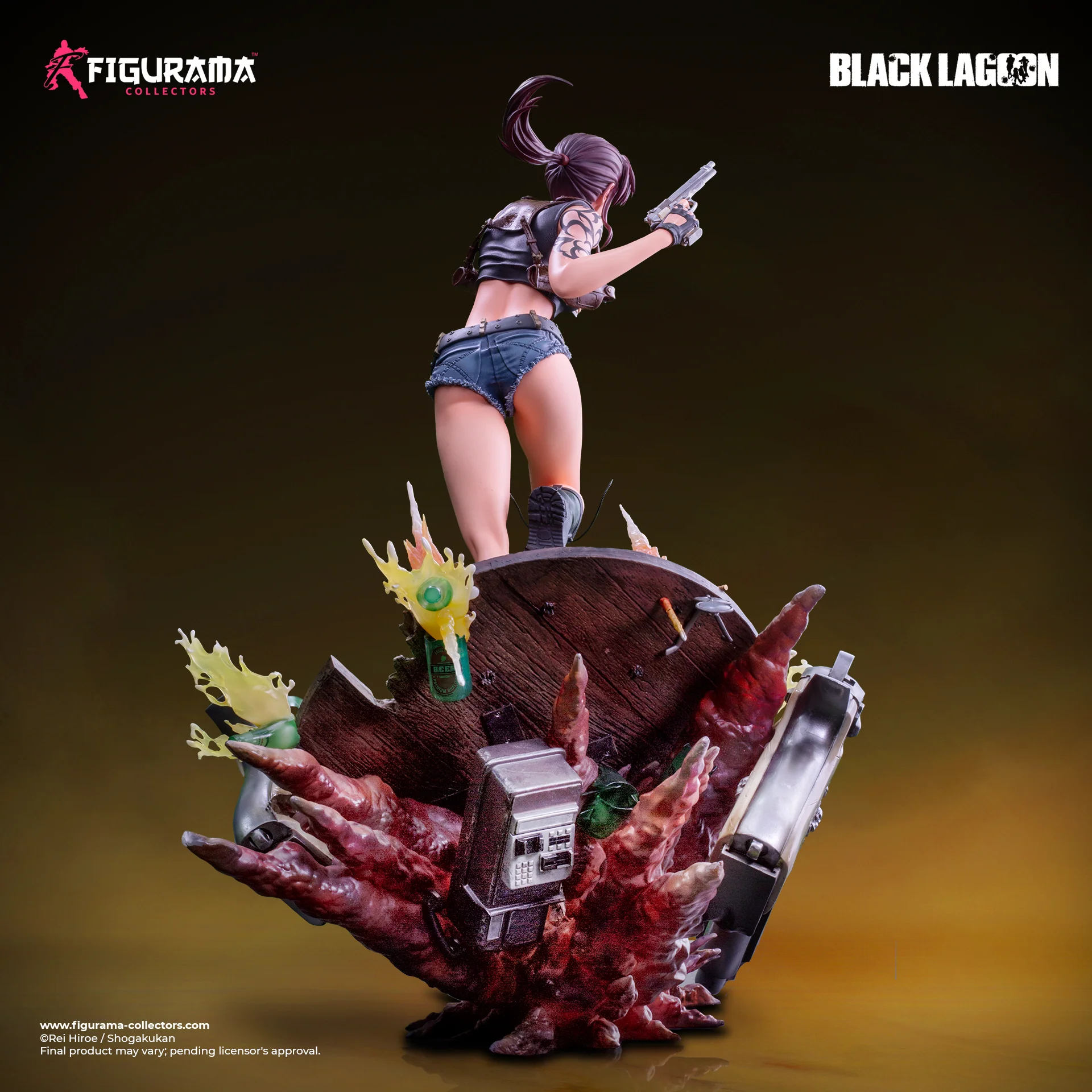 Black Lagoon - Revy - Elite Solo Statue - 1/4 (Figurama Collectors) photo 4