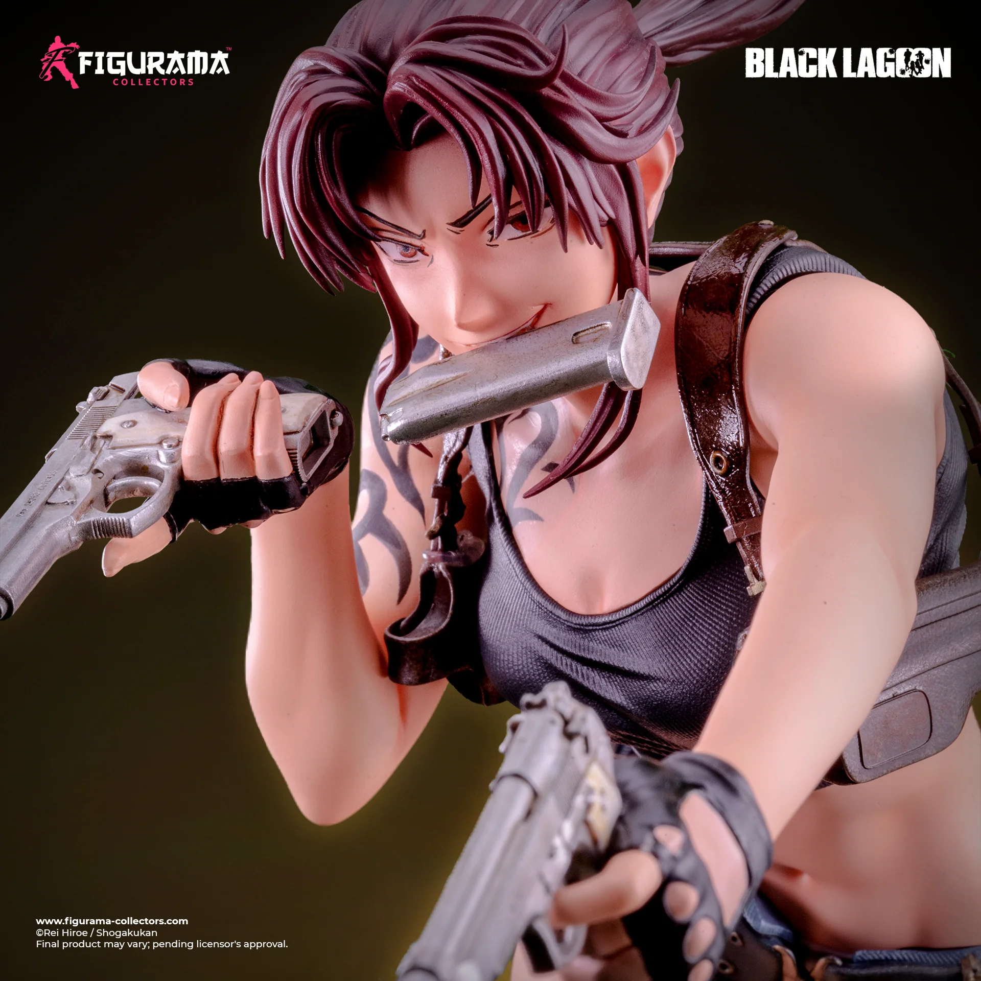 Black Lagoon - Revy - Elite Solo Statue - 1/4 (Figurama Collectors) photo 5