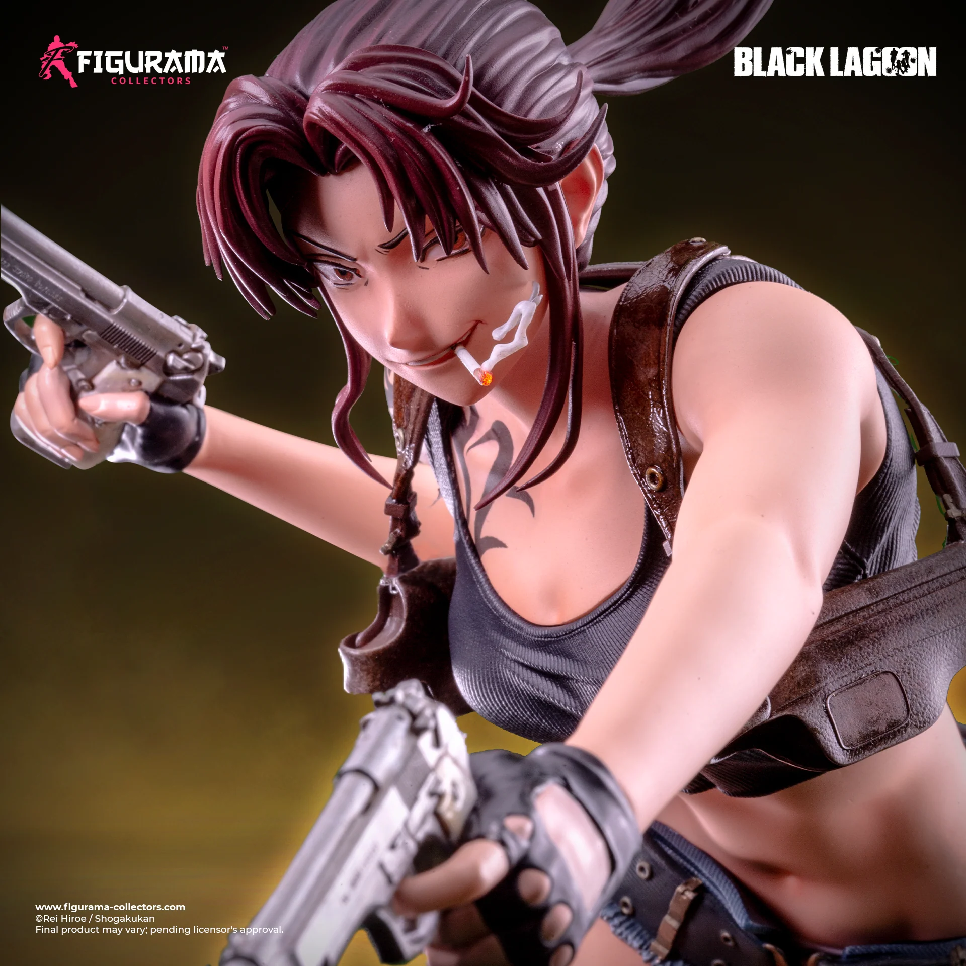 Black Lagoon - Revy - Elite Solo Statue - 1/4 (Figurama Collectors) photo 6