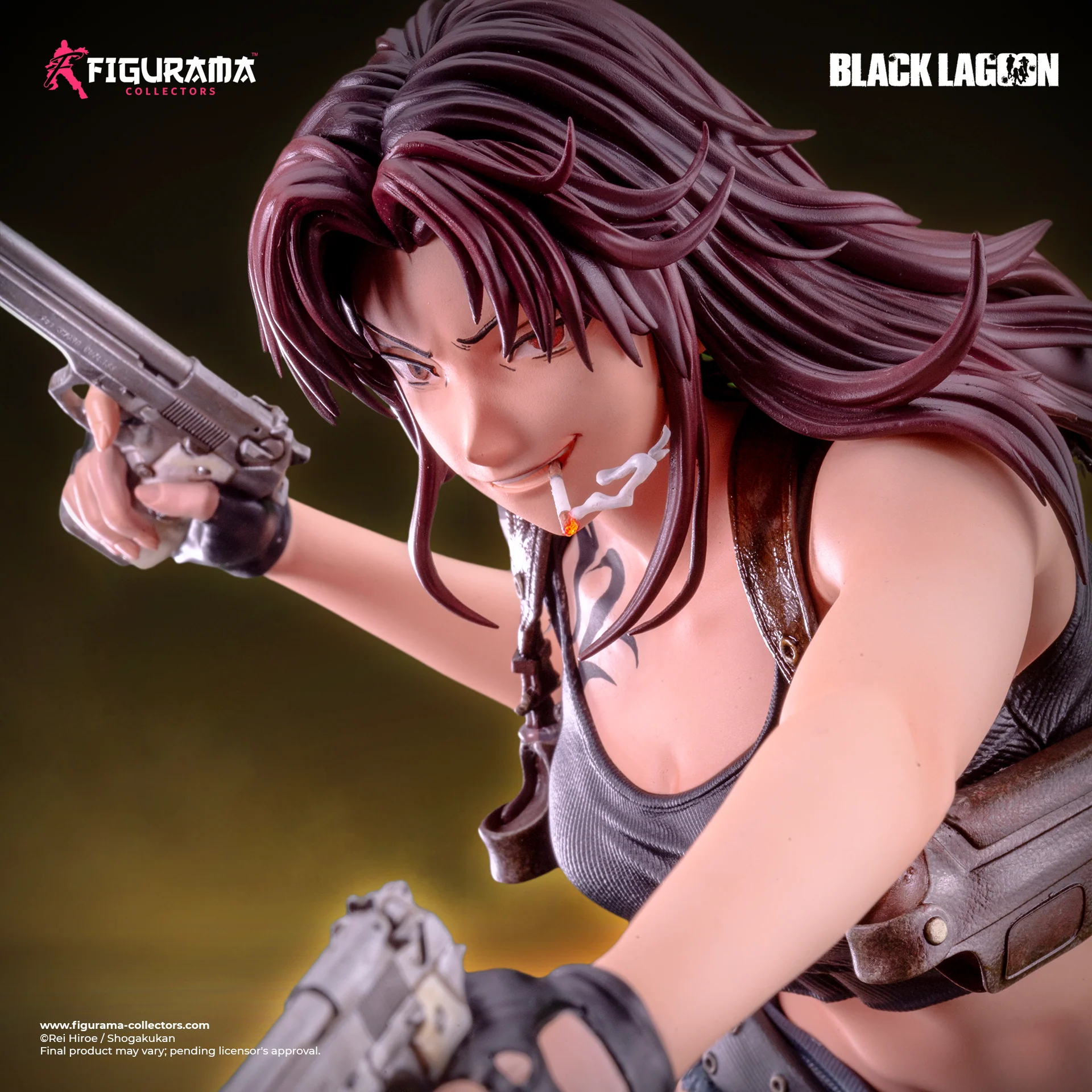 Black Lagoon - Revy - Elite Solo Statue - 1/4 (Figurama Collectors) photo 7