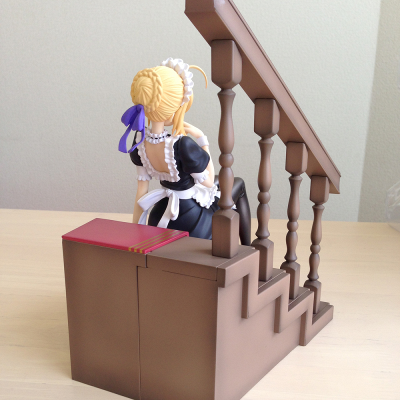 Fate/Hollow Ataraxia - Altria Pendragon - 1/7 - Saber, Mousou Maid Ver. (PLUM)