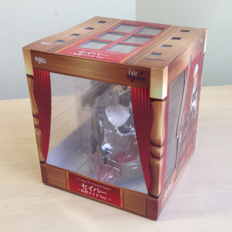 Fate/Hollow Ataraxia - Altria Pendragon - 1/7 - Saber, Mousou Maid Ver. (PLUM)