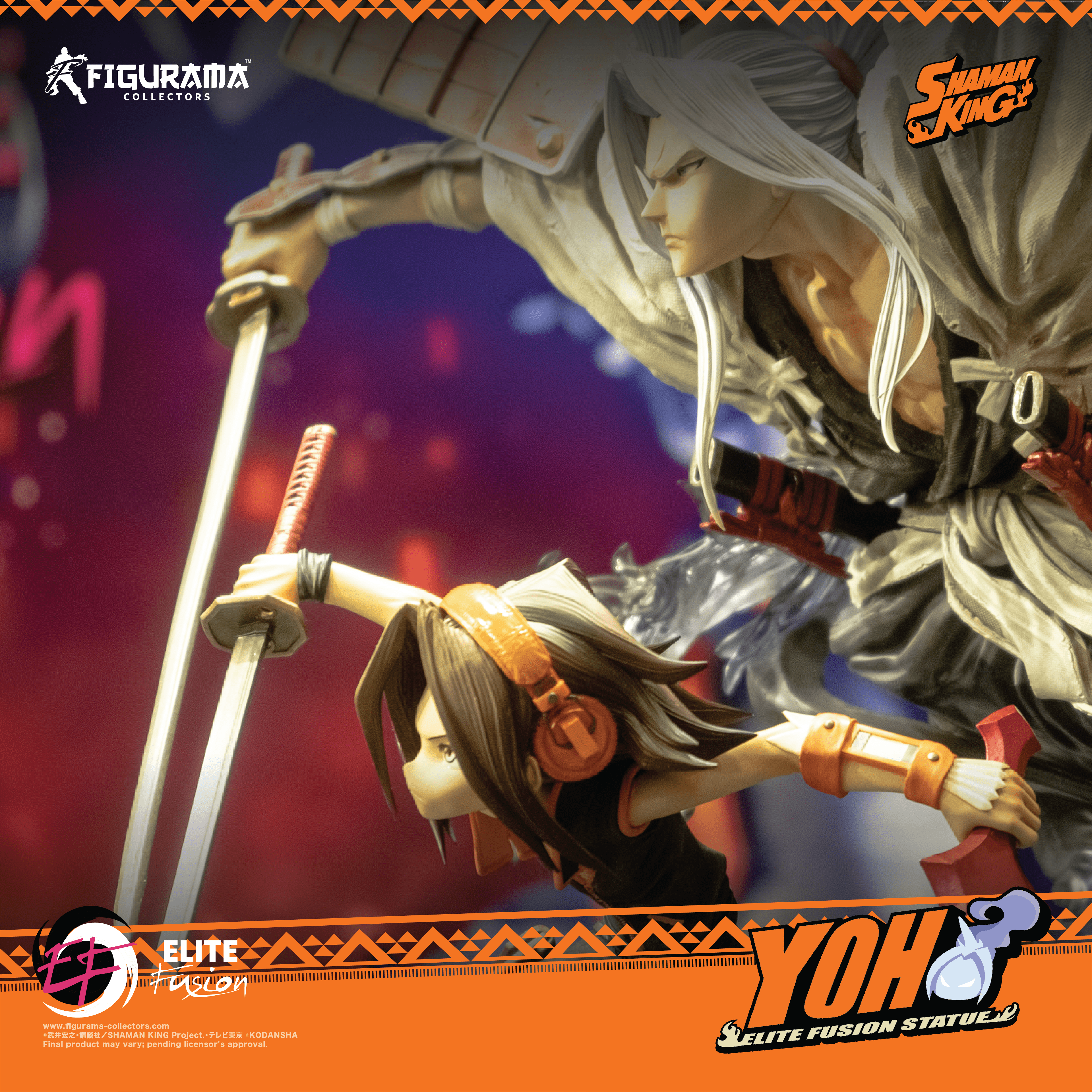 Shaman King - Amidamaru - Asakura Yoh - Elite Fusion Statue - 1/6 (Figurama Collectors) photo 14