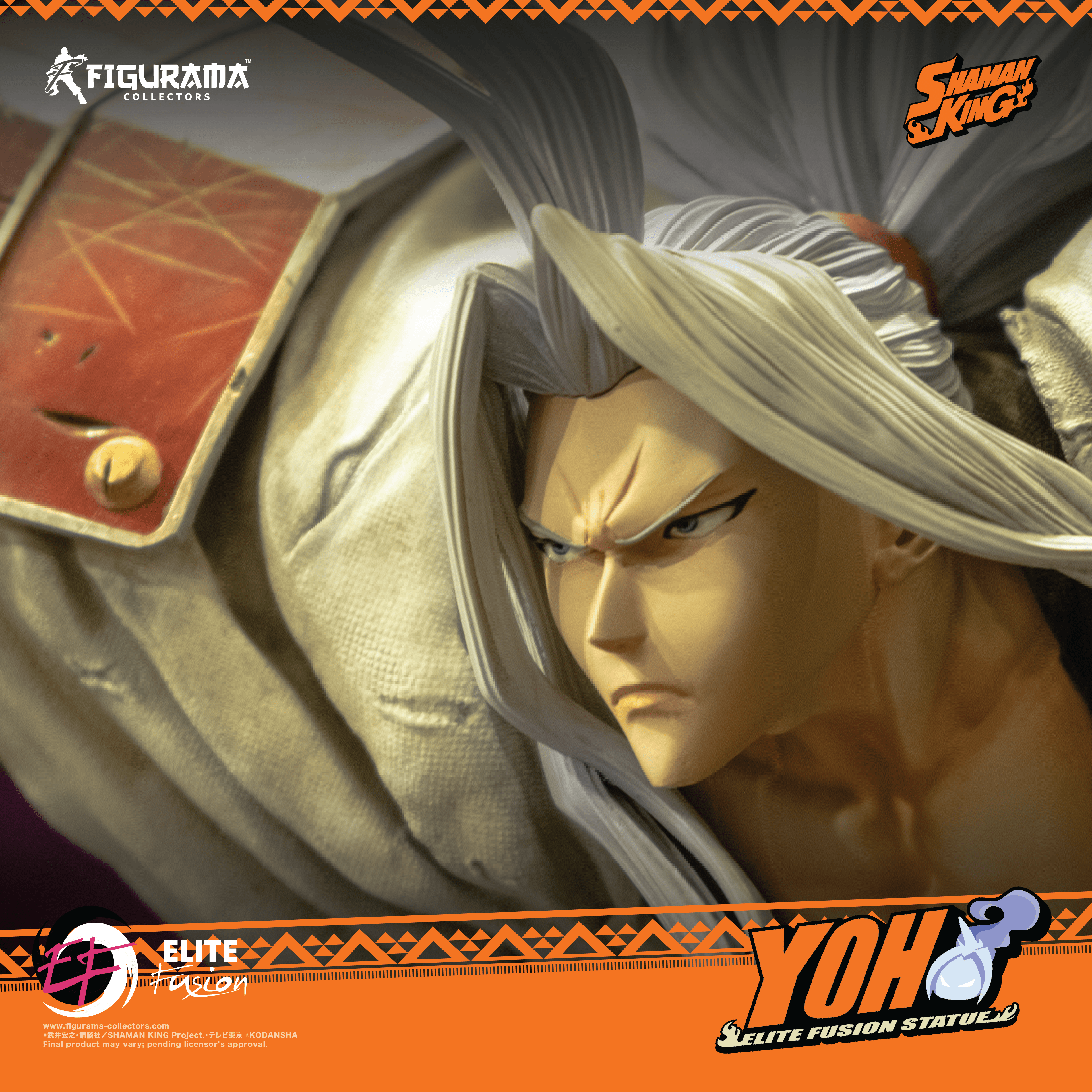 Shaman King - Amidamaru - Asakura Yoh - Elite Fusion Statue - 1/6 (Figurama Collectors) photo 15