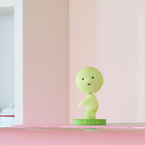Smiski - Bobblehead - Smiski Bobbing Head - Smiski Looking Back (Dreams) photo 5