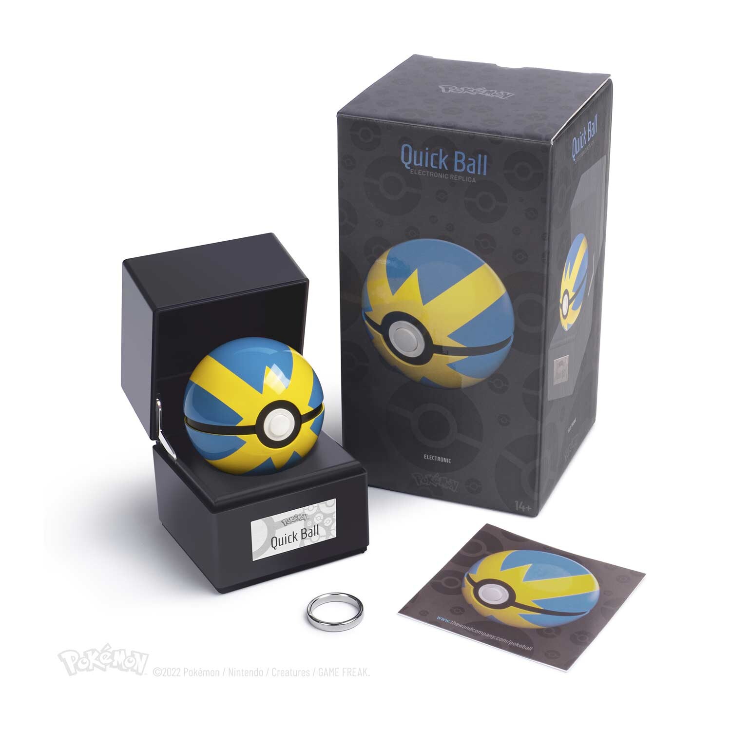Pocket Monsters - Light-Up Figure - Replica - Quick Ball - 1/1 (The Wand Company) photo 7