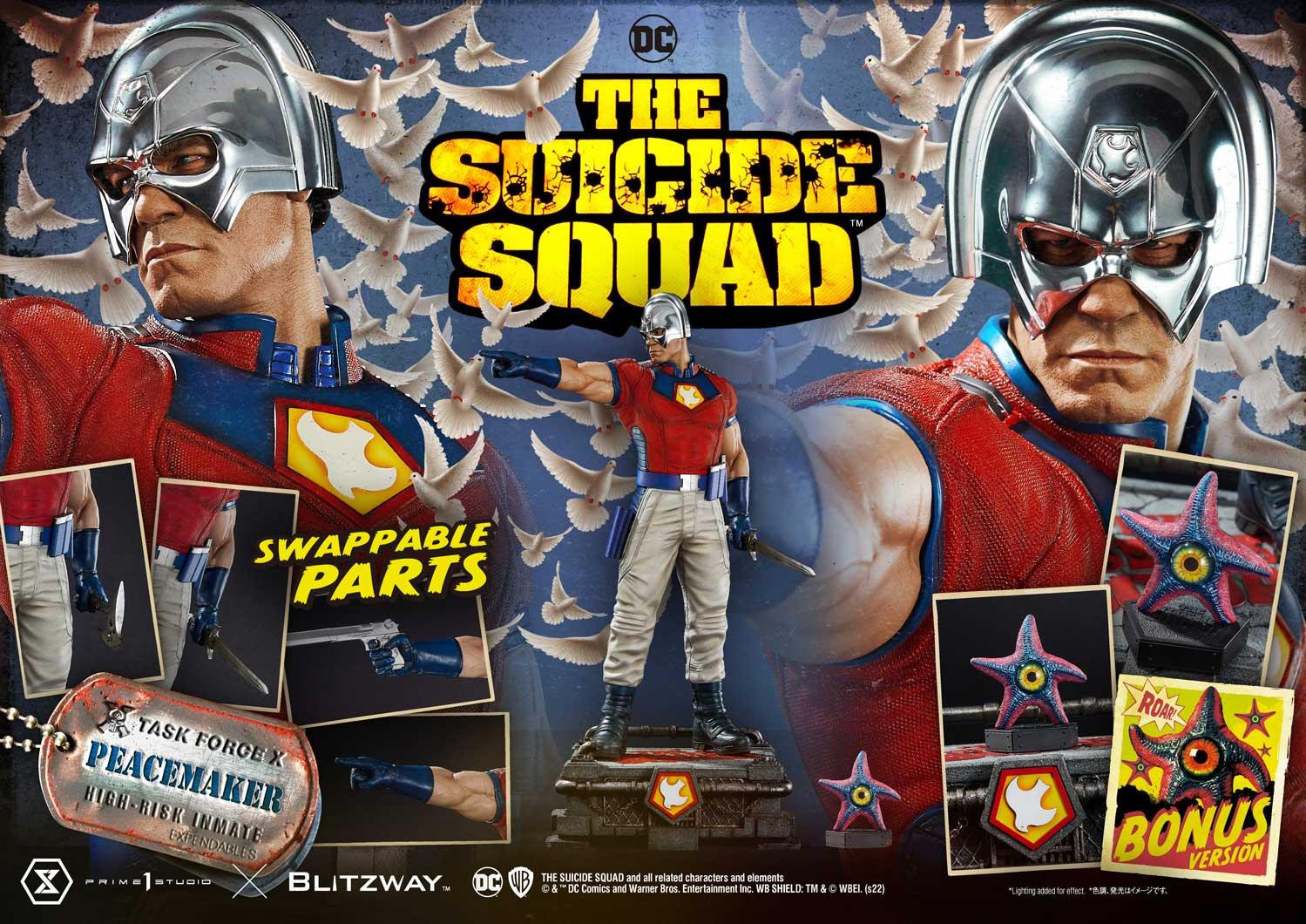The Suicide Squad - Peacemaker - Starro - Museum Masterline Series  (MMTSS-02S) - 1/3 - Bonus Version (Blitzway, Prime 1 Studio) photo 44