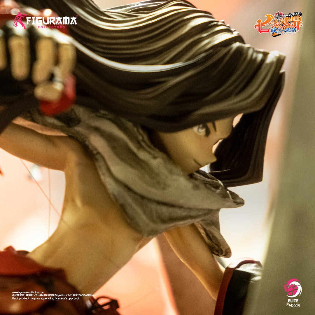 Shaman King - Asakura Hao - Spirit of Fire - Elite Fusion Statue - 1/6 (Figurama Collectors) photo 2