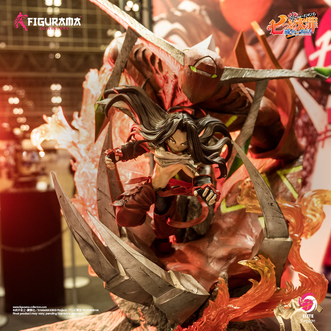 Shaman King - Asakura Hao - Spirit of Fire - Elite Fusion Statue - 1/6 (Figurama Collectors) photo 3