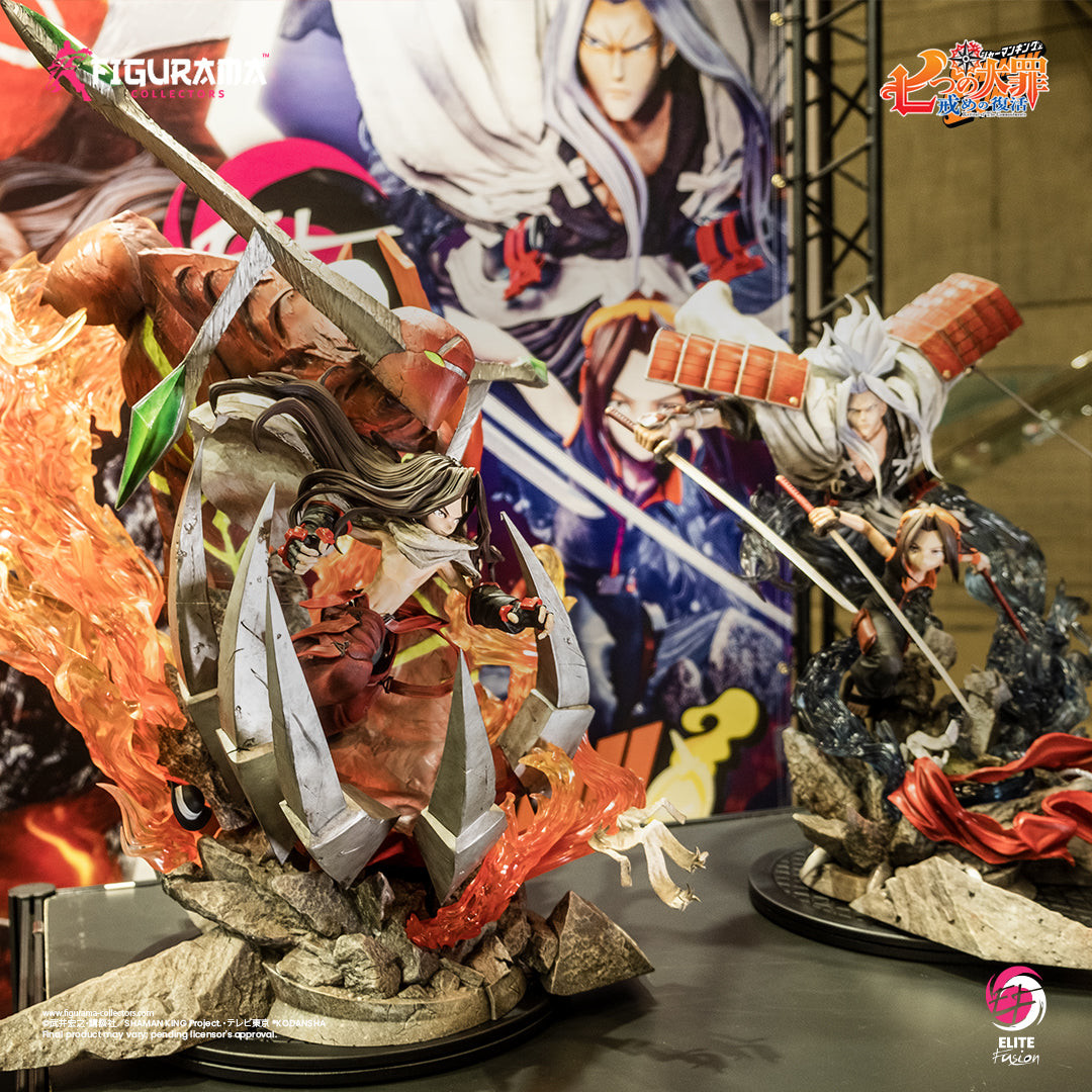 Shaman King - Asakura Hao - Spirit of Fire - Elite Fusion Statue - 1/6 (Figurama Collectors) photo 5