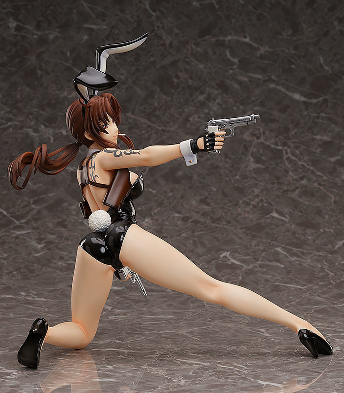 Black Lagoon - Revy - B-style - 1/4 - Bare Leg Bunny Ver. (FREEing)