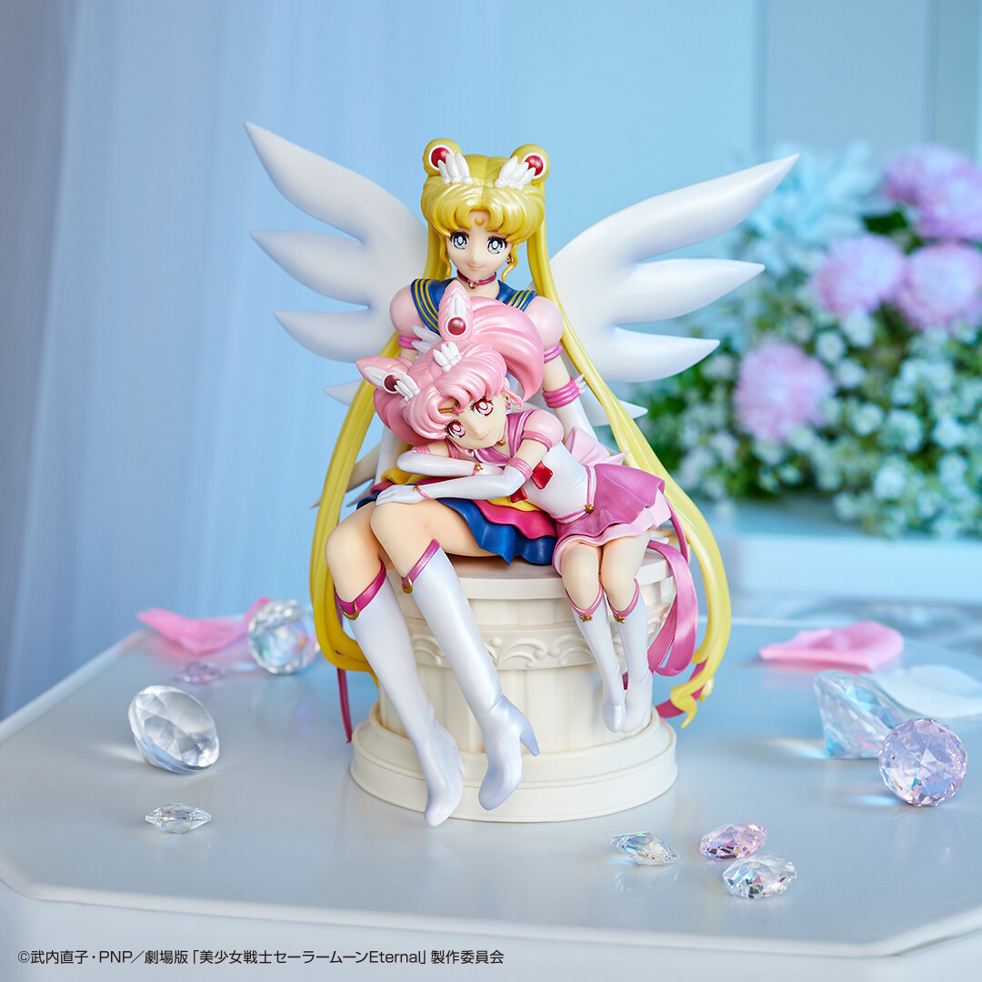 Gekijouban Bishoujo Senshi Sailor Moon Eternal - Eternal Sailor Chibi Moon - Eternal Sailor Moon - Ichiban Kuji - Ichiban Kuji Gekijouban Bishoujo Senshi Sailor Moon Eternal ~Eternal Sailor Guardians~  (Last One Prize) - Special Color (Bandai Spirits) photo 2
