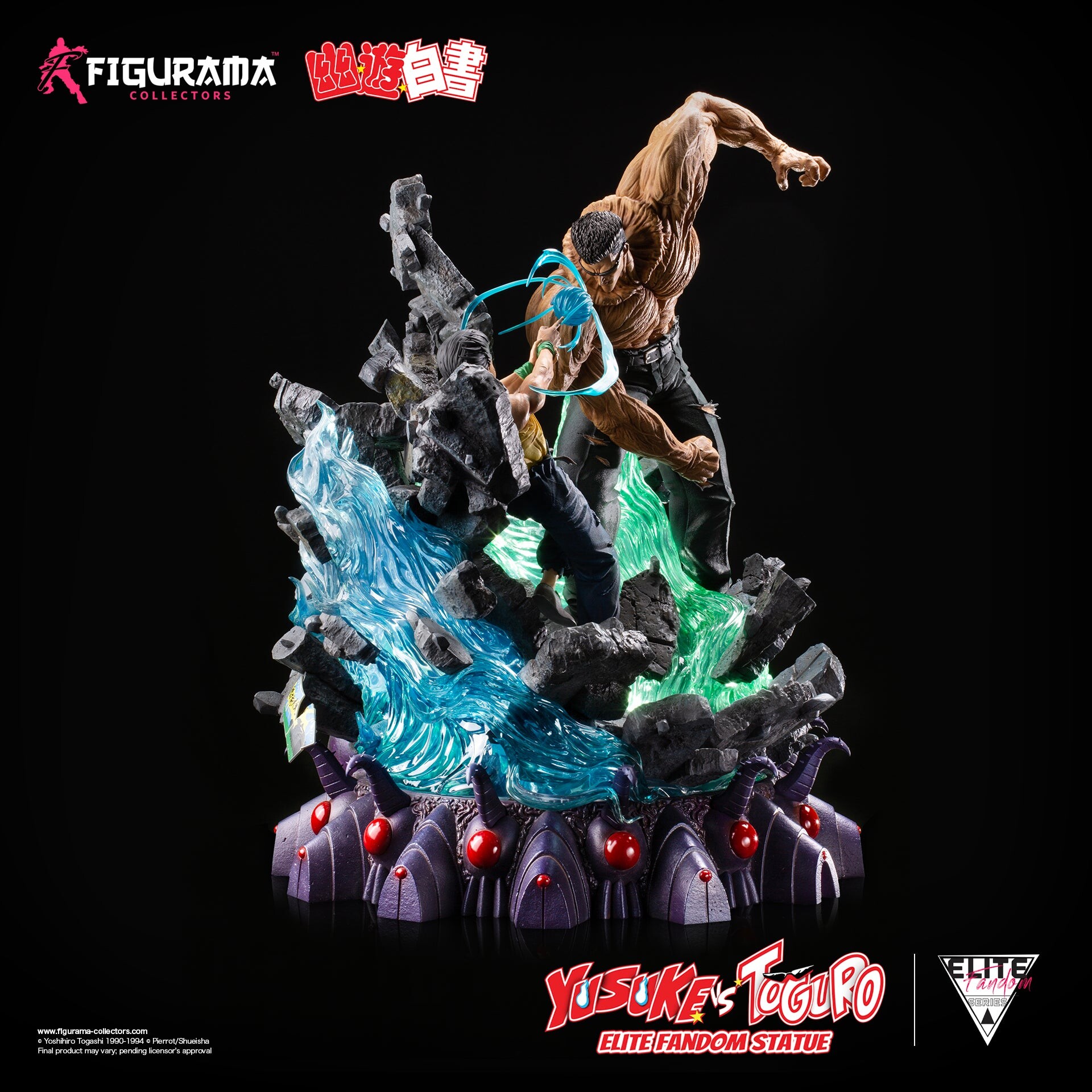 Yu Yu Hakusho - Toguro-otouto - Urameshi Yuusuke - Elite Fandom Statue - 1/6 (Figurama Collectors) photo 20