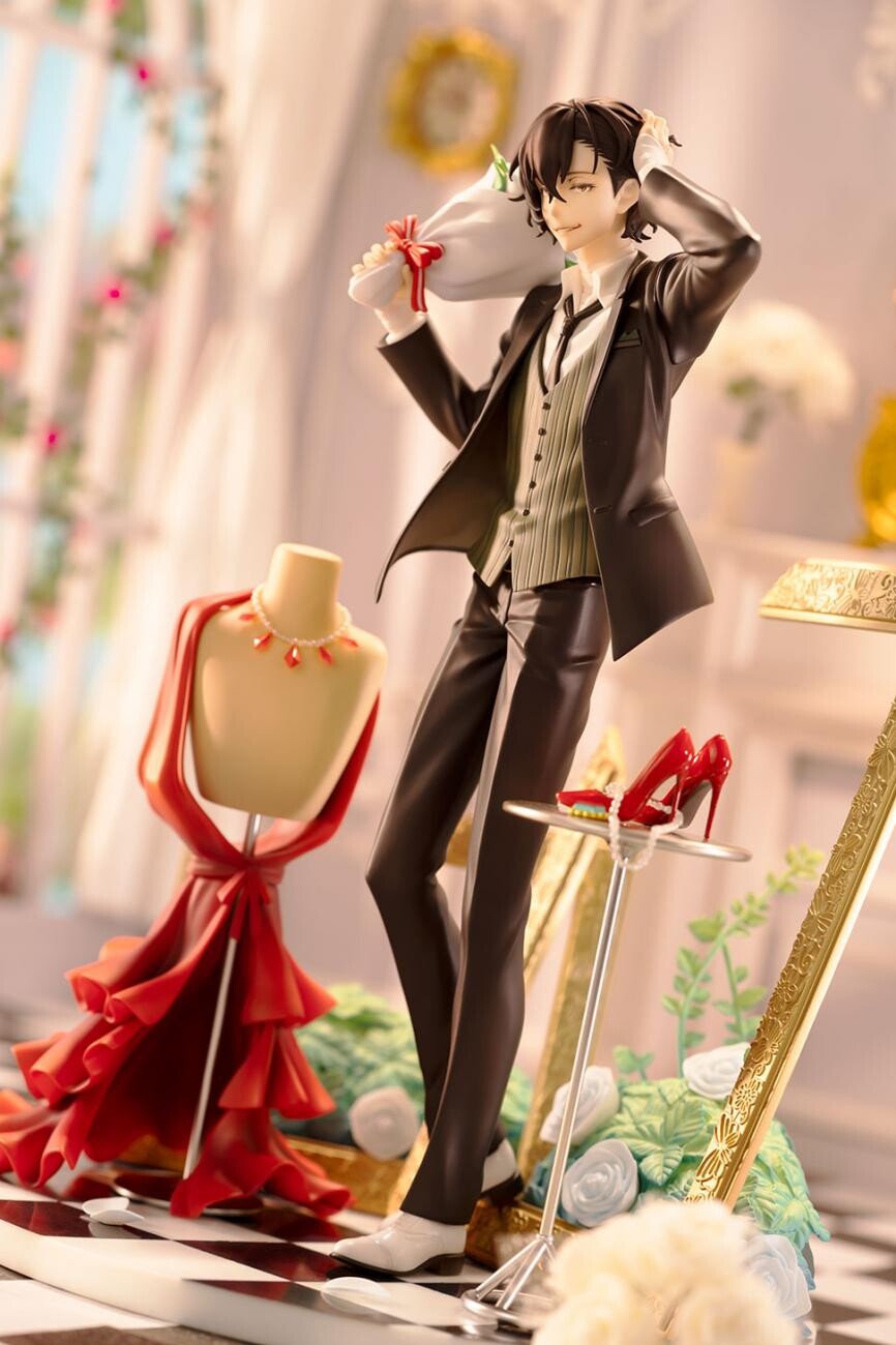 Bungou Stray Dogs Mayoi Kaikitan - Dazai Osamu - 1/8 - Formal Wear Ver., Deluxe Edition (Hobby Max) photo 6