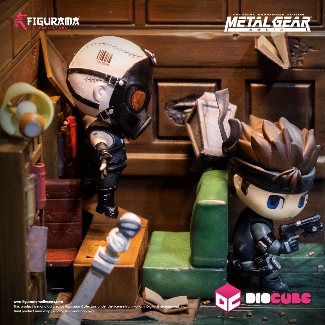Metal Gear Solid - Psycho Mantis - Solid Snake - DioCube (#001) (Figurama Collectors) photo 2