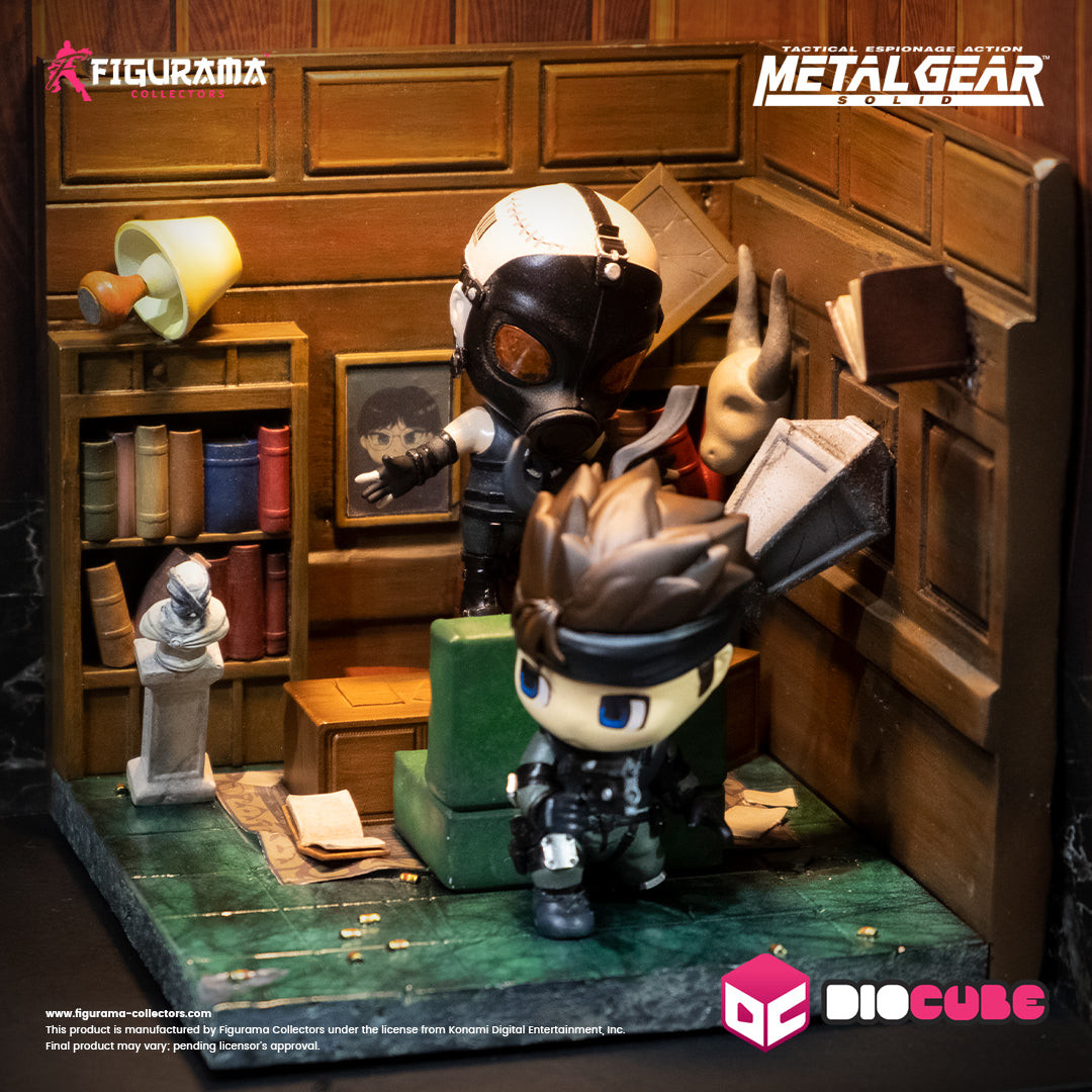 Metal Gear Solid - Psycho Mantis - Solid Snake - DioCube (#001) (Figurama Collectors) photo 3