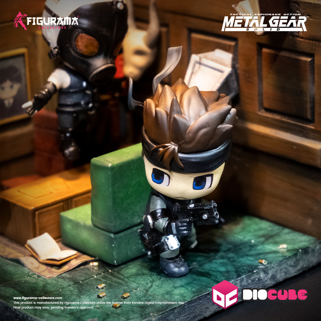 Metal Gear Solid - Psycho Mantis - Solid Snake - DioCube (#001) (Figurama Collectors) photo 4