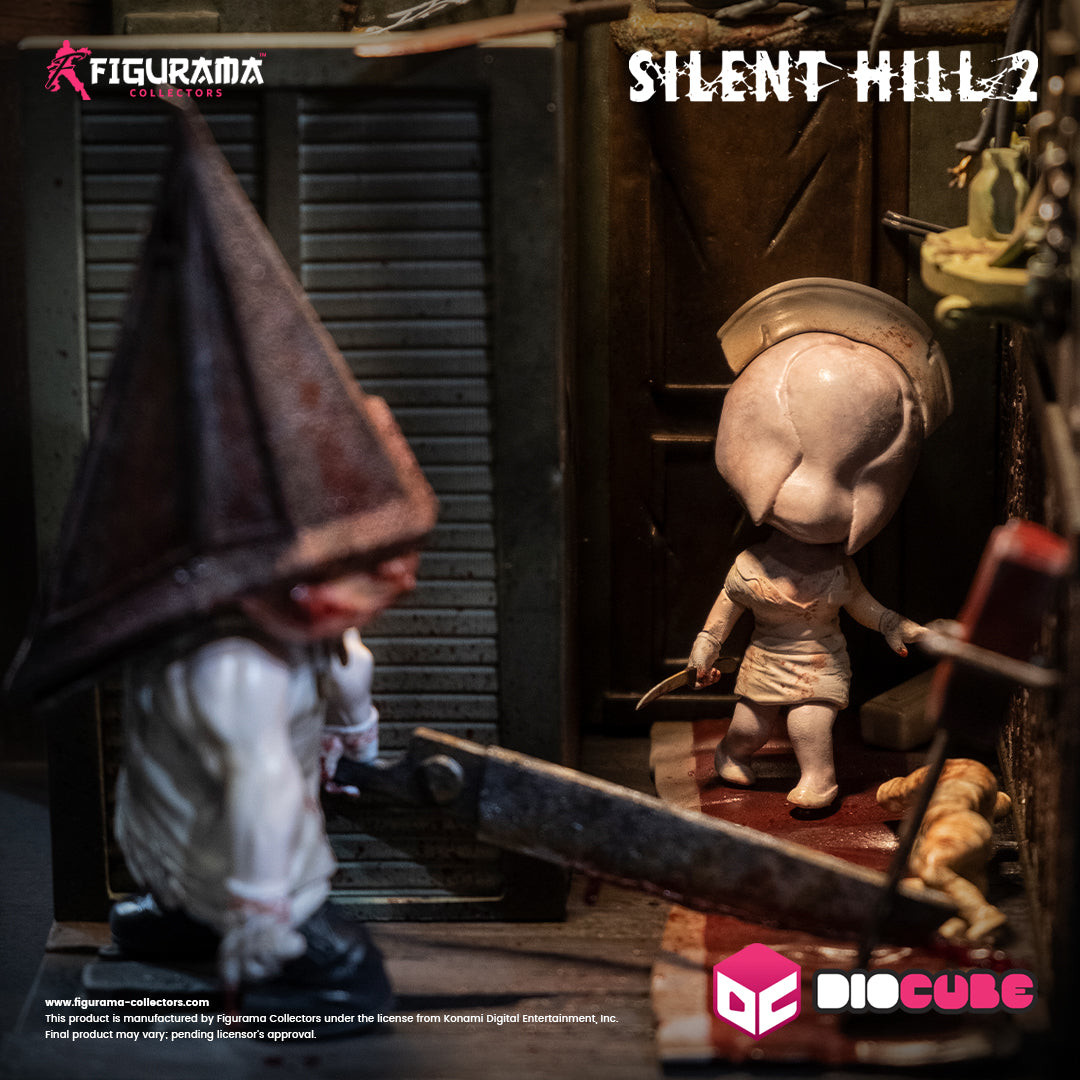 Silent Hill 2 - Bubble Head Nurse - James Sunderland - Red Pyramid Thing - DioCube  (#002) (Figurama Collectors) photo 3